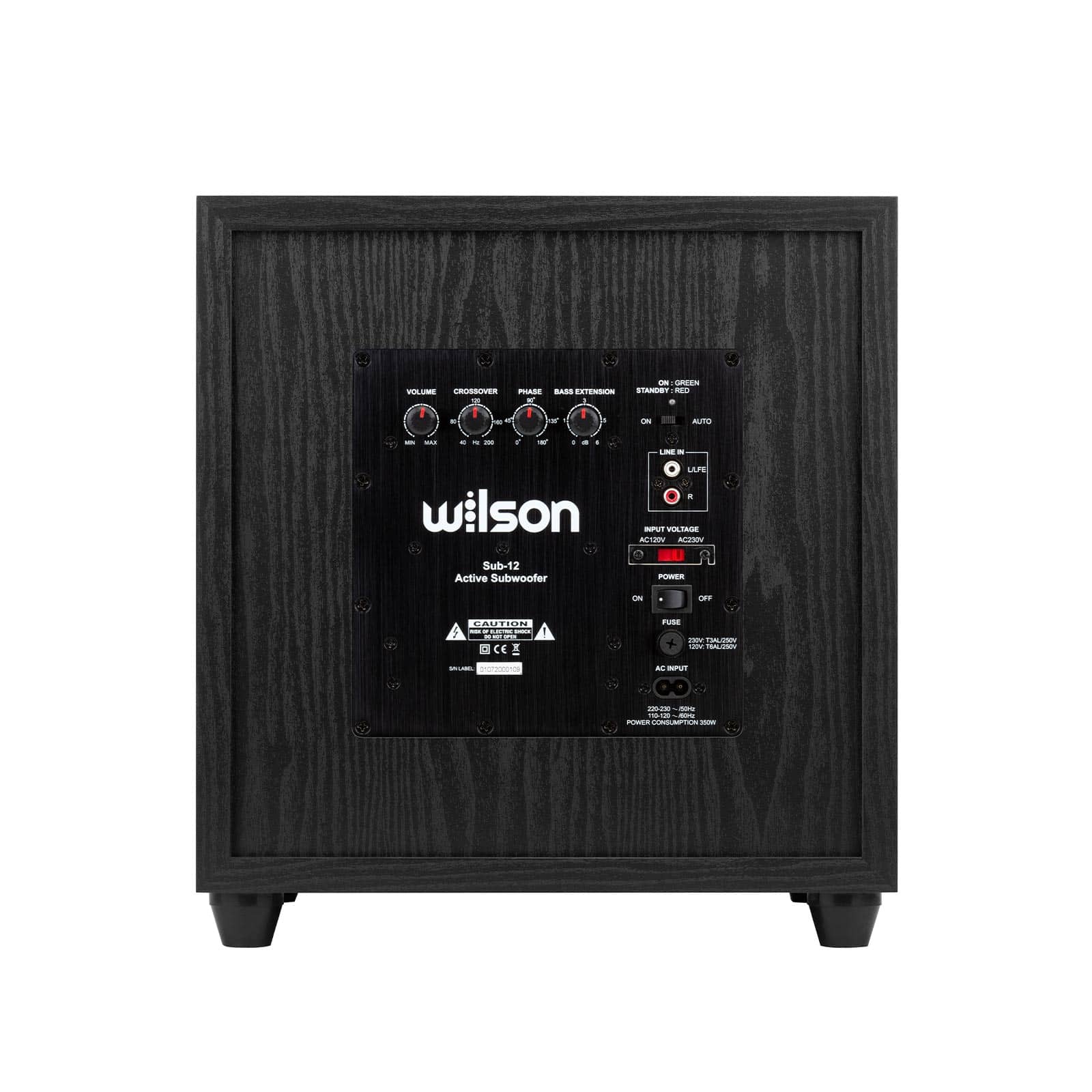 Subwoofer activ Wilson SUB-12 Black_03