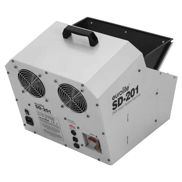 Afișaj cu mașină de spumă Europa SD-201 pentru efecte speciale, control electronic și putere ridicată.