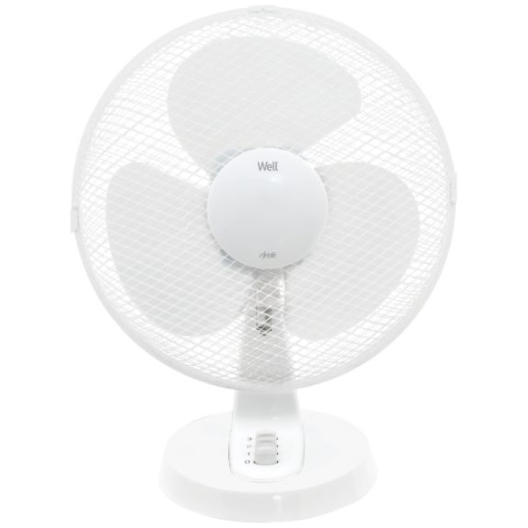 Ventilator de cameră electric, silențios, cu prindere pe masă și control de viteză pentru răcire eficientă.