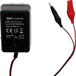 Adaptor de alimentare pentru echipamente electrice, cu cablu cu cleme de test, compatibil cu produsele Eldarom, calitate garantată.