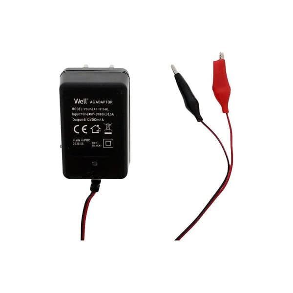 Incarcator pentru acumulatori plumb-acid, 6-12V DC, 1A