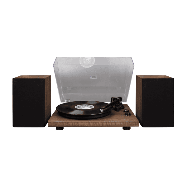 Pickup cu boxe Crosley C62B-WA, Bluetooth, maro