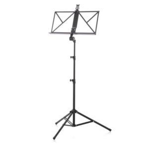 Pupitru Note Thomann Music Stand Aluminium Black