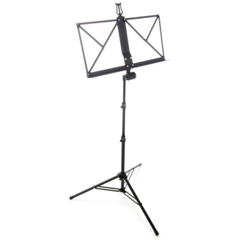 Pupitru Note Thomann Music Stand Aluminium Black_01