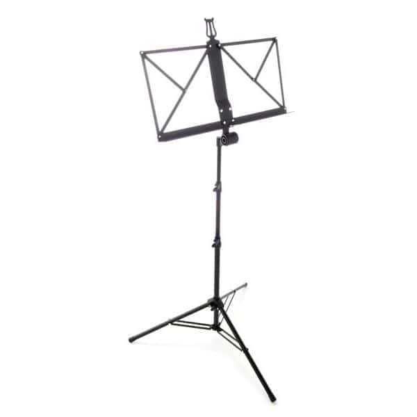 Pupitru Note Thomann Music Stand Aluminium Black_01