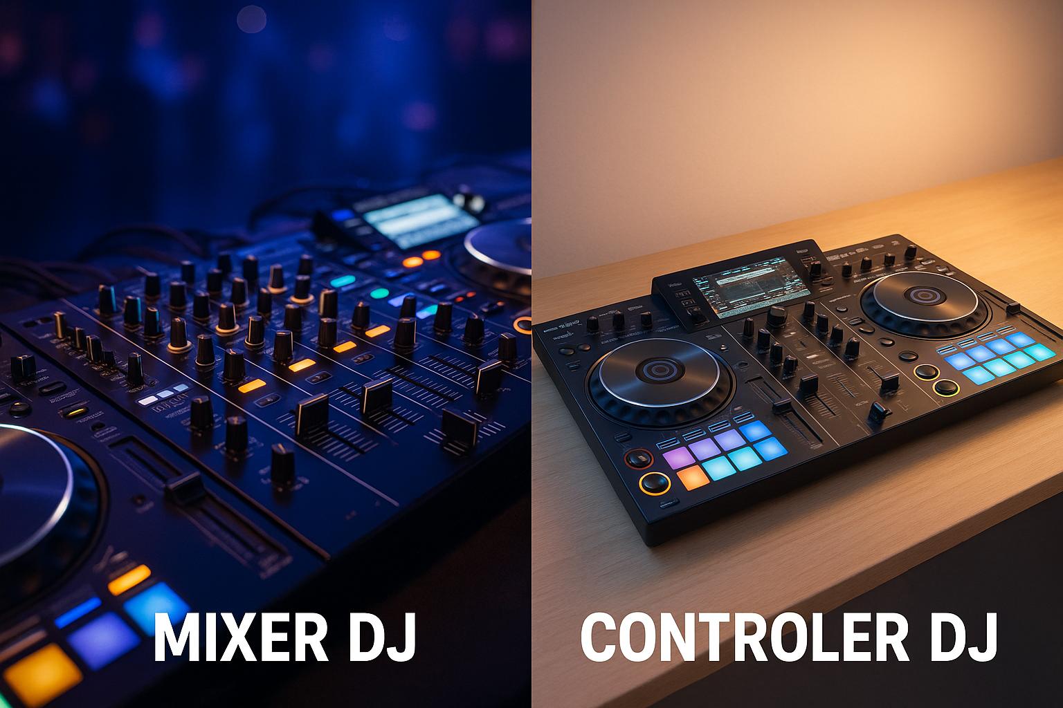 Mixer DJ vs Controler DJ: Care Este Mai Bun?