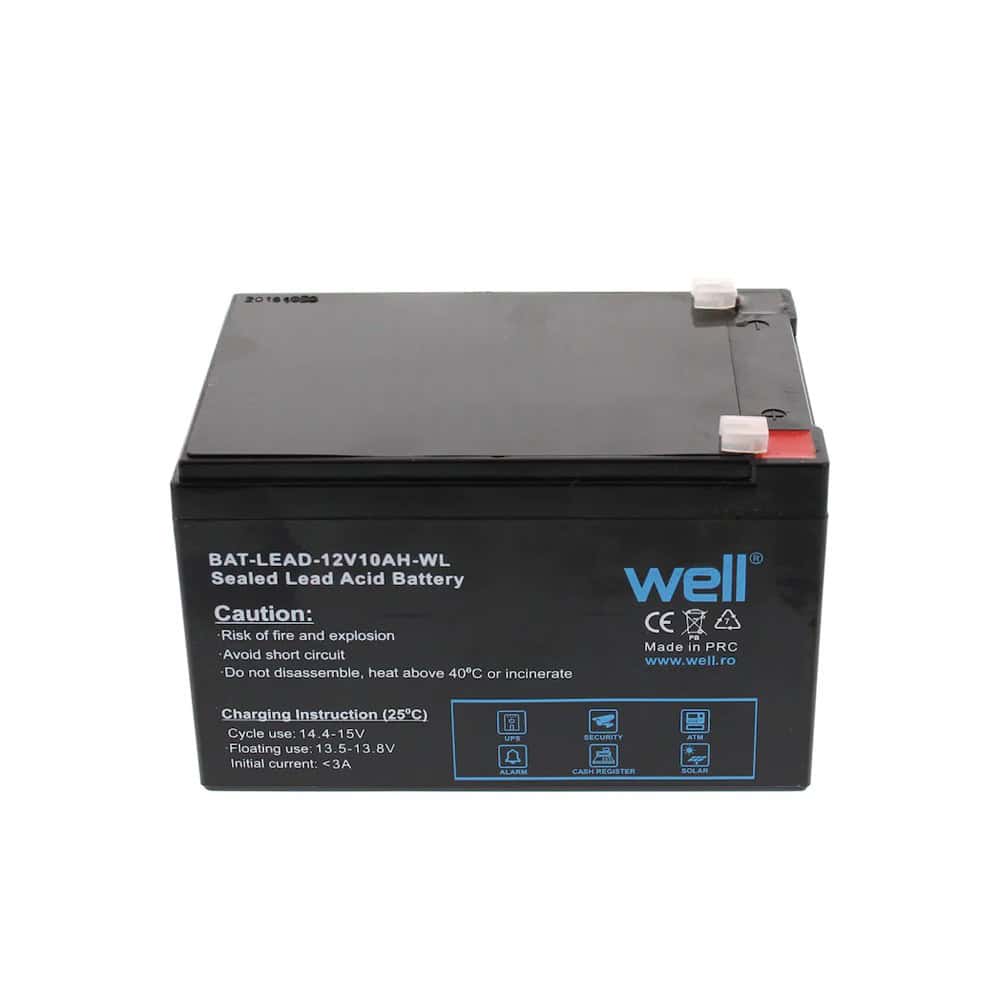 Acumulator 12V 10AH plumb acid Well, terminal T1