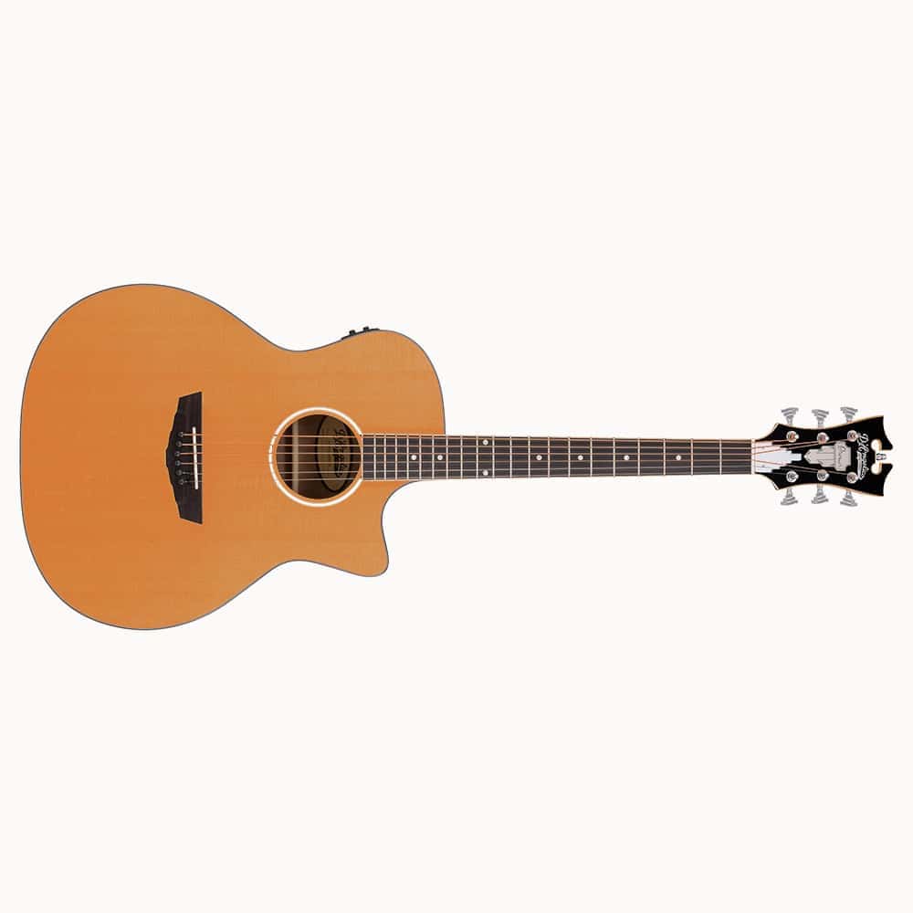 DAngelico Premier Gramercy Vintage Natural - Chitara Electro-Acustica