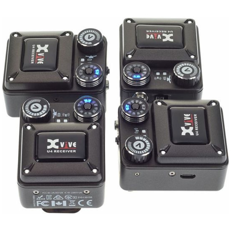 Sistem in-ear Wireless 4 receptoare XVive U4_01