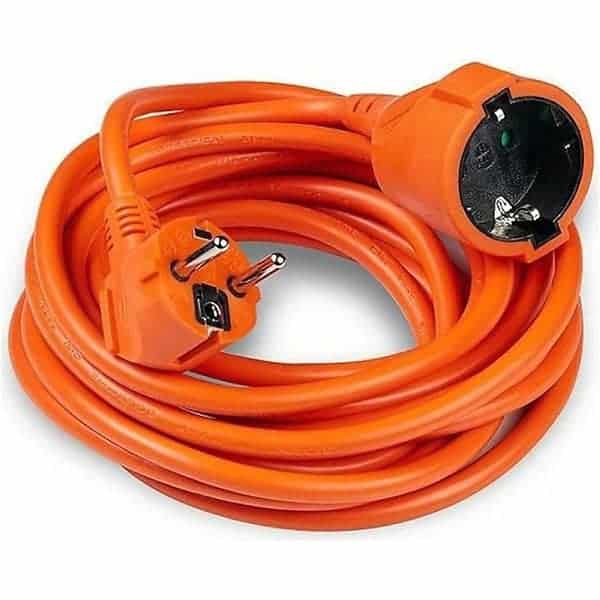 Cablu prelungitor electric 5m, Technik Professional, 1 priza, 16A, Portocaliu