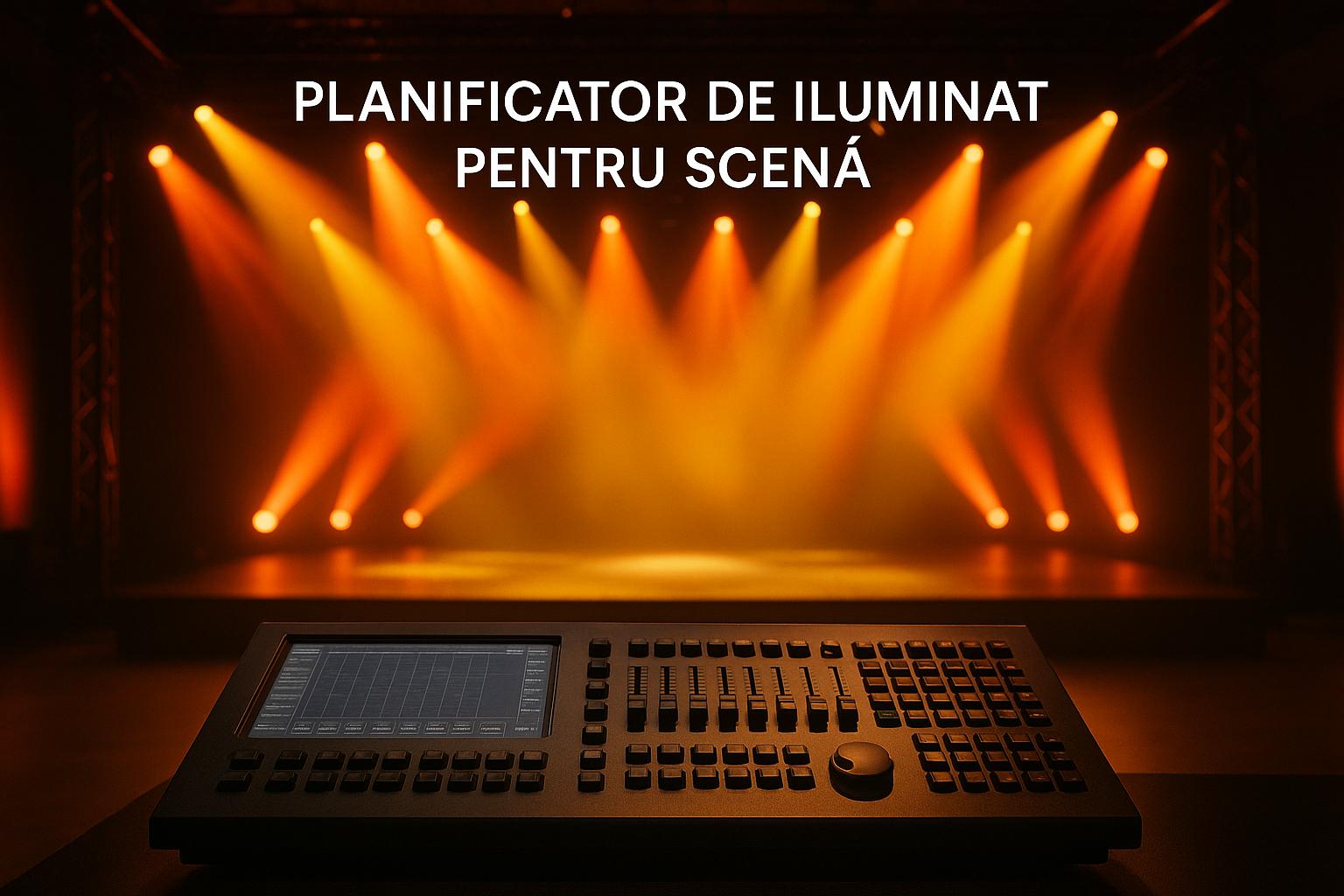 Planificator de Iluminat pentru Scenă
