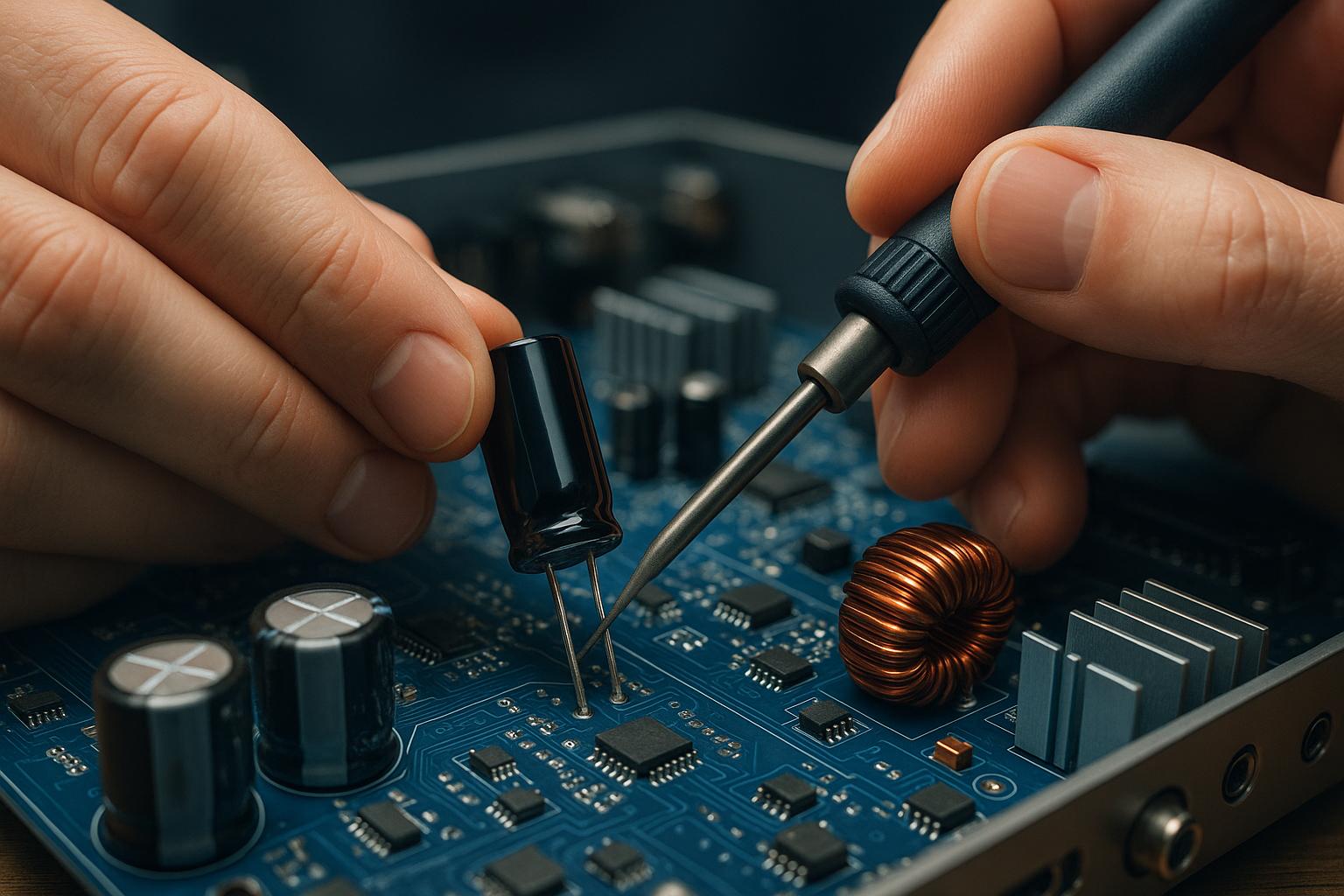 Ghid pentru înlocuirea condensatorilor la amplificatoare