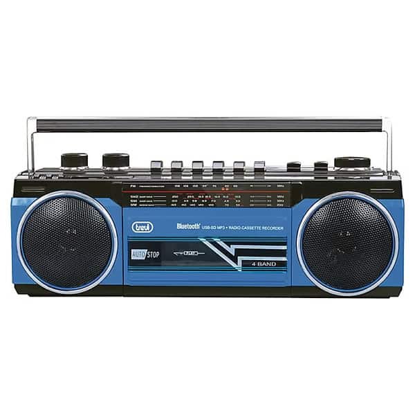 Radiocasetofon Headunit Trevi RR501, Bluetooth, Albastru