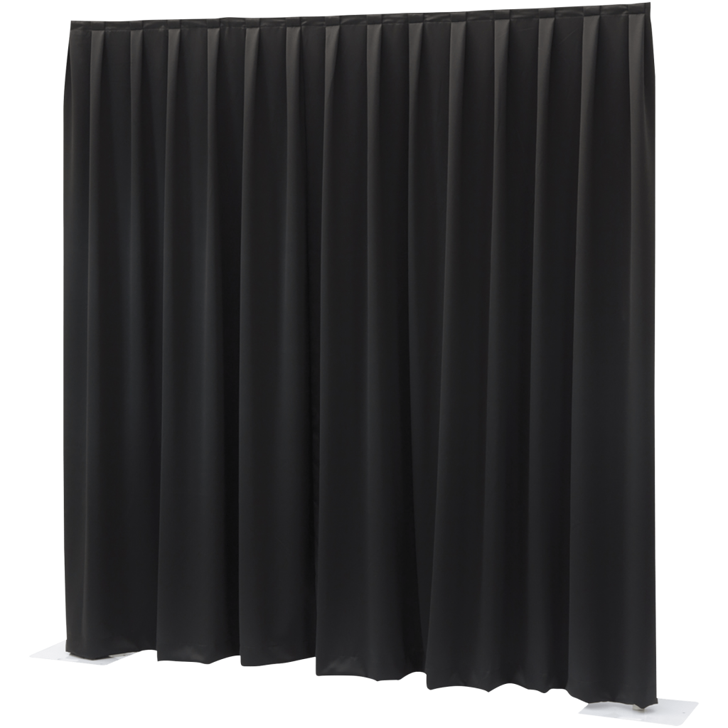 Cortina 330 x 250 cm Wentex P&D Curtain MCS 300 gr, negru