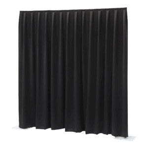 Cortina 330 x 250 cm Wentex P&D Curtain MCS 300 gr, negru