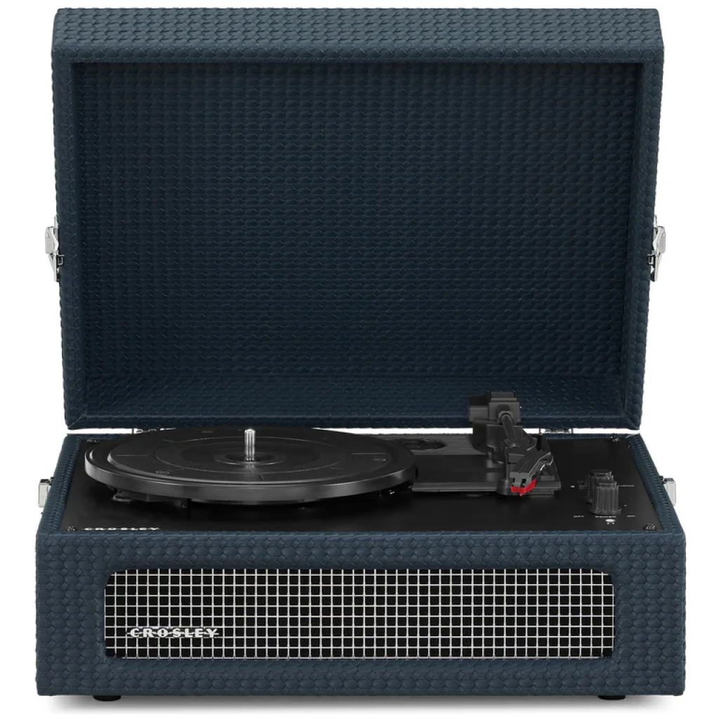 Crosley Voyager CR8017B-NY4 NAVY, pick-up cu Bluetooth