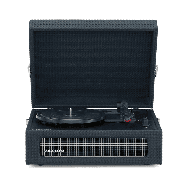 Crosley Voyager CR8017B-NY4 NAVY, Pick-up cu Bluetooth