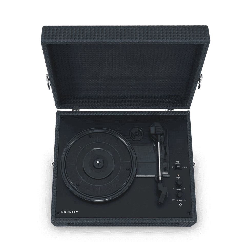 Crosley Voyager CR8017B-NY4 NAVY, pick-up cu Bluetooth_02