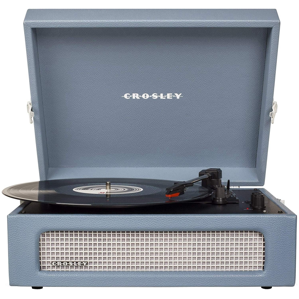 Pickup cu Bluetooth Crosley Voyager CR8017A-WB, Washed Blue