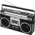Radio Casetofon SAL RRT BROOKLYN, retro, stereo, BT, MP3