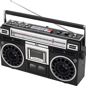 Radio Casetofon SAL RRT BROOKLYN, retro, stereo, BT, MP3