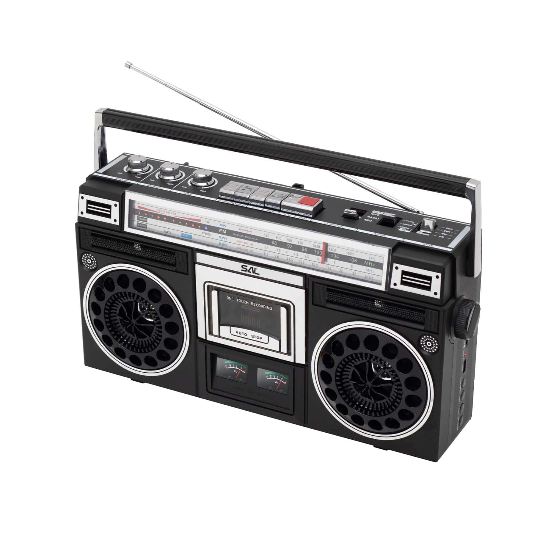 Radio Casetofon SAL RRT BROOKLYN, retro, stereo, BT, MP3