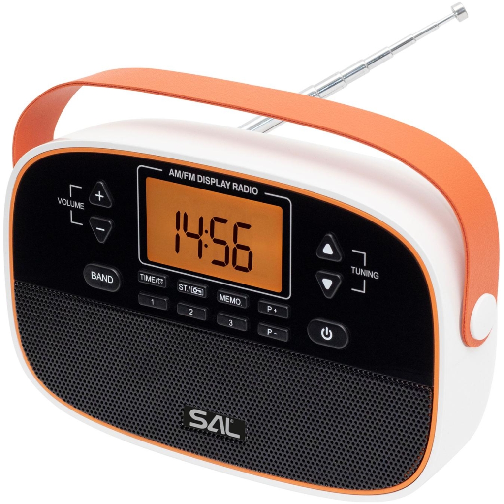 Radio digital portabil SAL RPR4LCD, LCD, desteptator