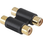 Adaptor 2x RCA mama-mama Gold