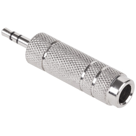 Adaptor Jack 3.5 tata-Jack 6.3 mama metal