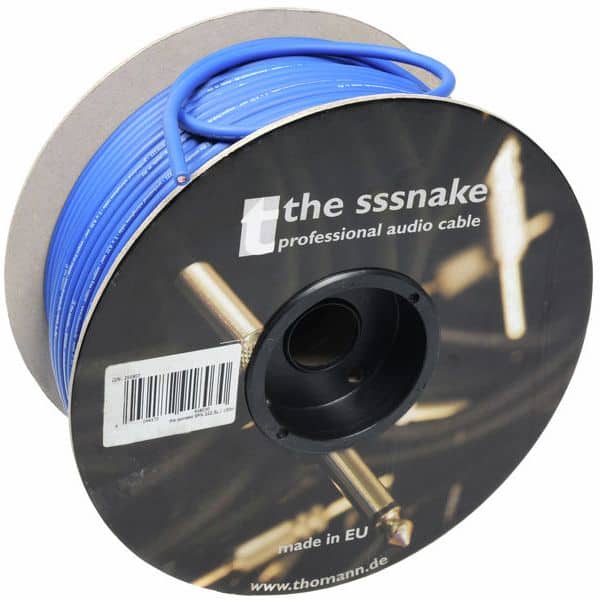 Cablu microfon albastru the sssnake SMK 222 BL_01