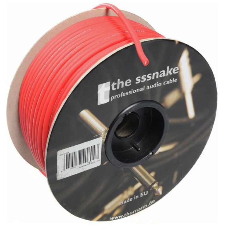 Cablu microfon rosu the sssnake SMK 222 RD_01