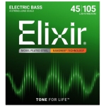 Corzi chitara bas electric Elixir Nanoweb Long Scale