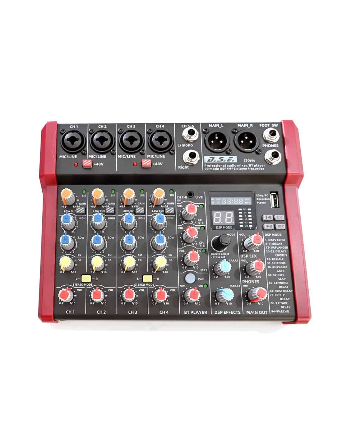 Mixer analog 6 canale DSE DG6