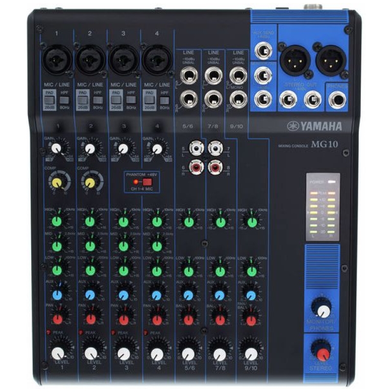 Mixer audio Yamaha MG10_03