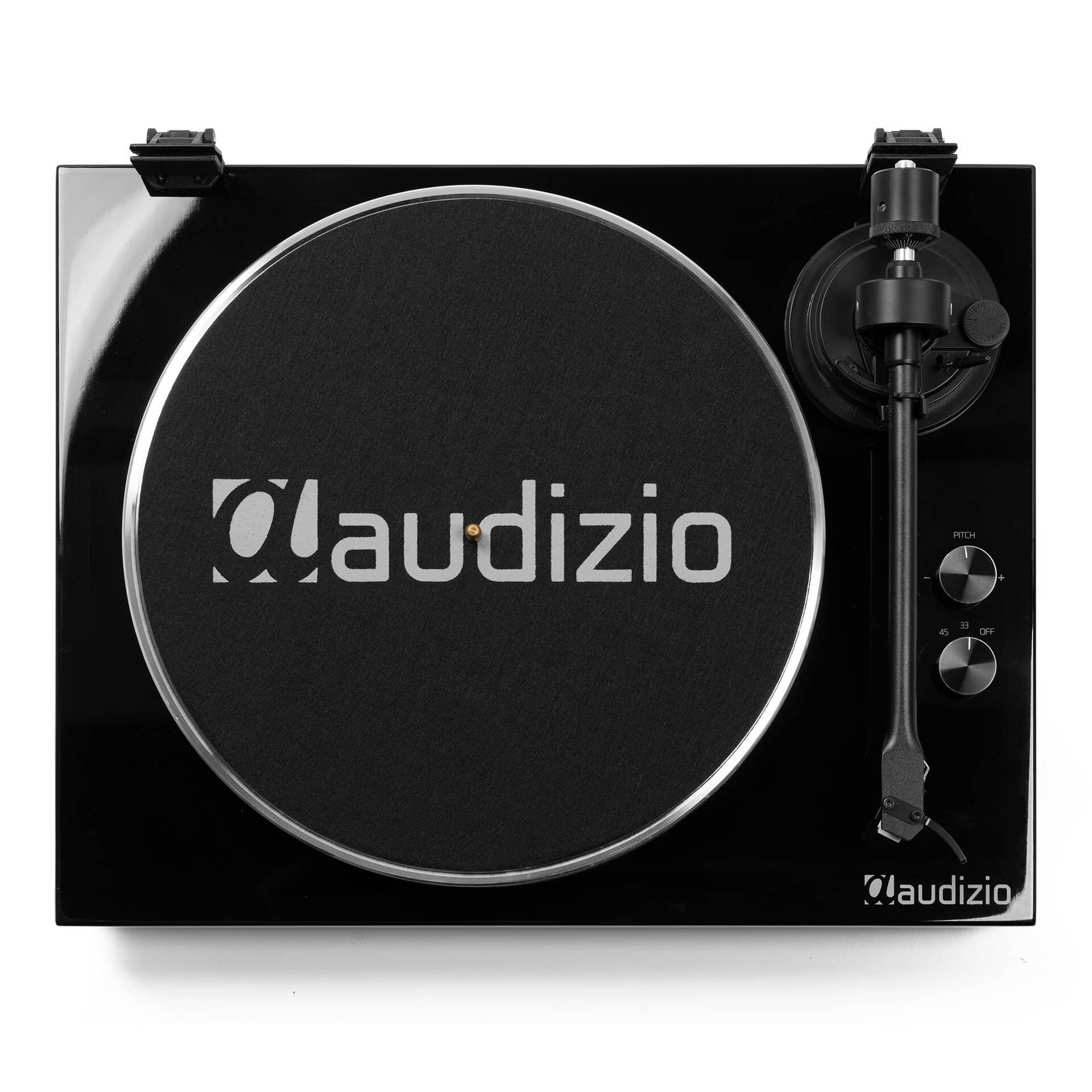Pick-up premium Audizio TOLEDO, Bluetooth, negru, vedere generala