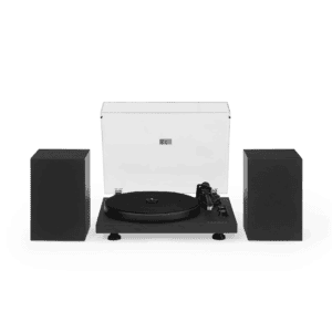 Pickup cu boxe Crosley C62C-BK4, Bluetooth, Negru