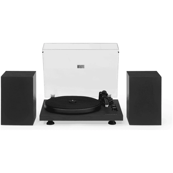 Pickup cu boxe Crosley C62C-BK4, Bluetooth, Negru