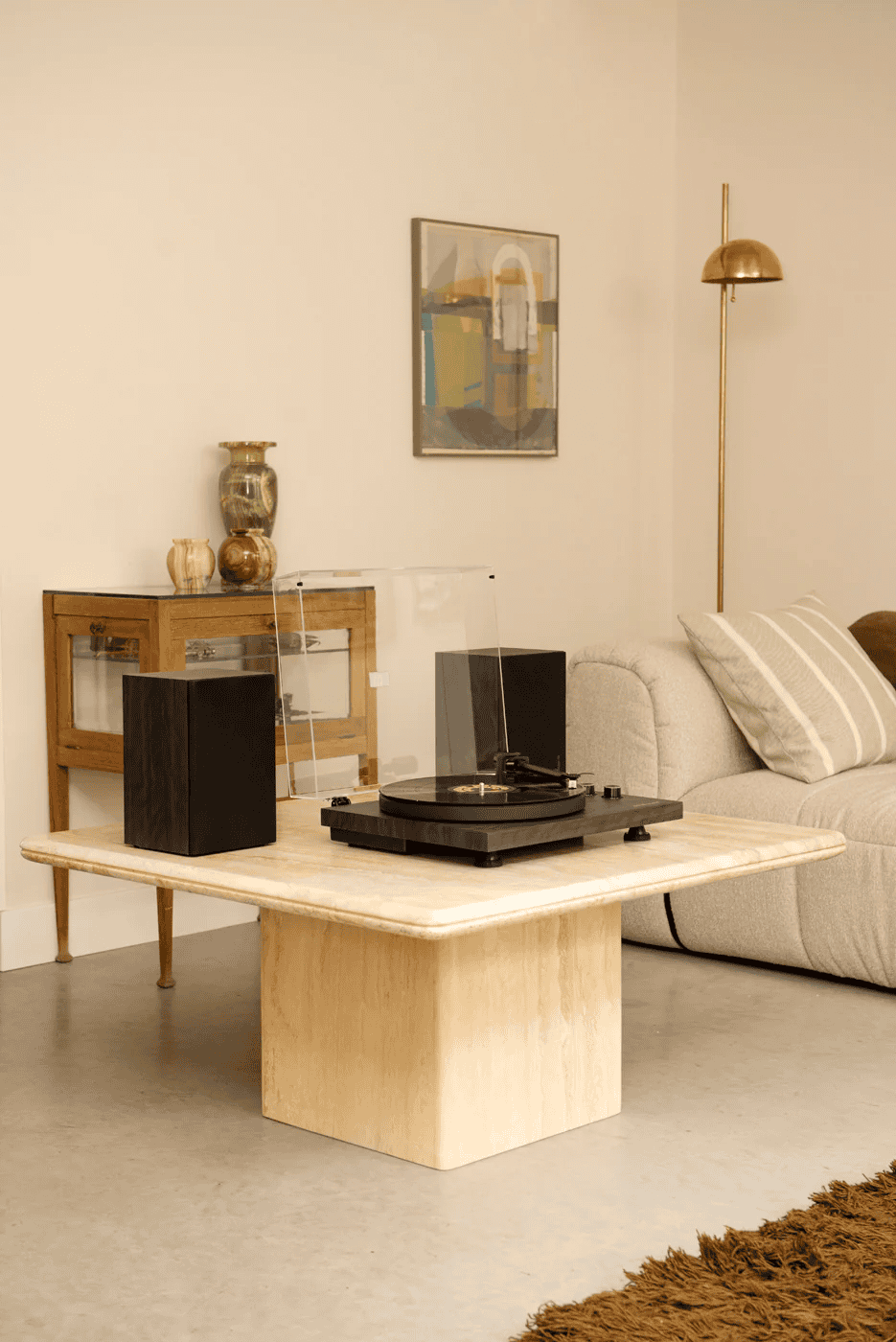 Pickup cu boxe Crosley C62C-BK4, Bluetooth, Negru, vedere de ansamblu