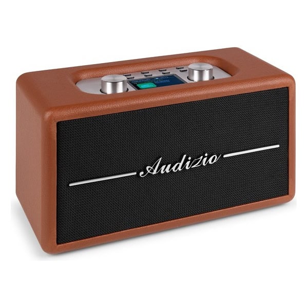 Radio FM Audizio TUNE60, 40W, Bluetooth, USB, DAB+, maro