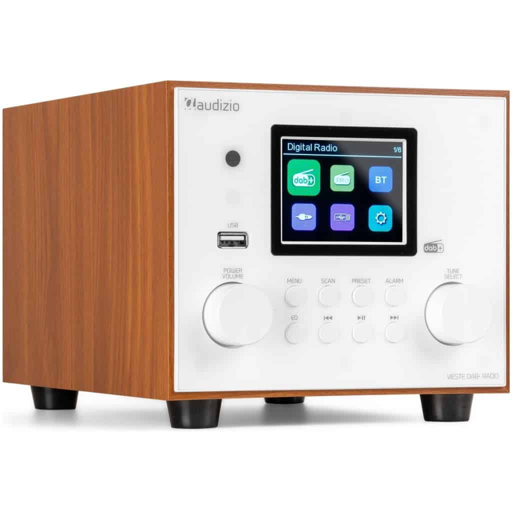 Radio FM cu subwoofer Audizio VIESTE, 60W, Bluetooth, USB, FM-DAB+