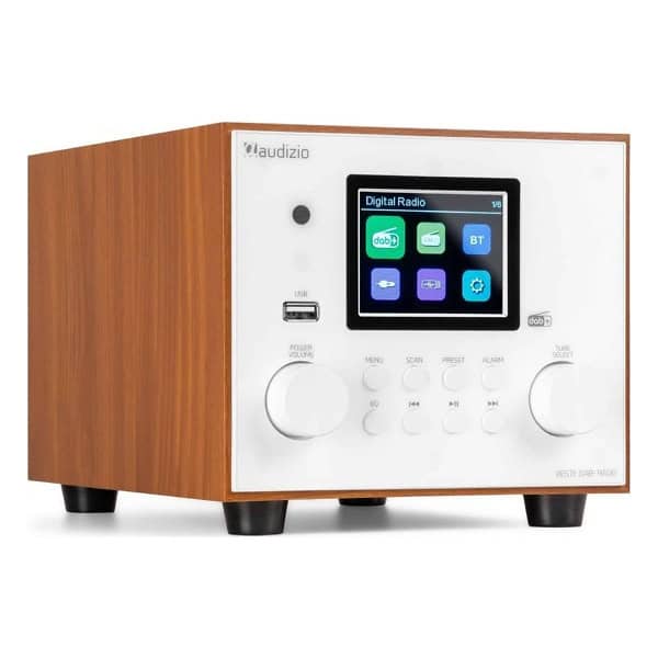 Radio FM cu subwoofer Audizio VIESTE, 60W, Bluetooth, USB, FM/DAB+