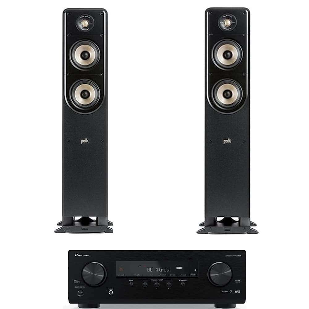 Set Boxe Polk Audio Signature S50 + Receiver Pioneer VSX-535 DAB