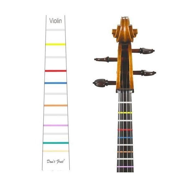 Sicker indicator note vioara Don't Fret Finger Position Violin 4-4_02