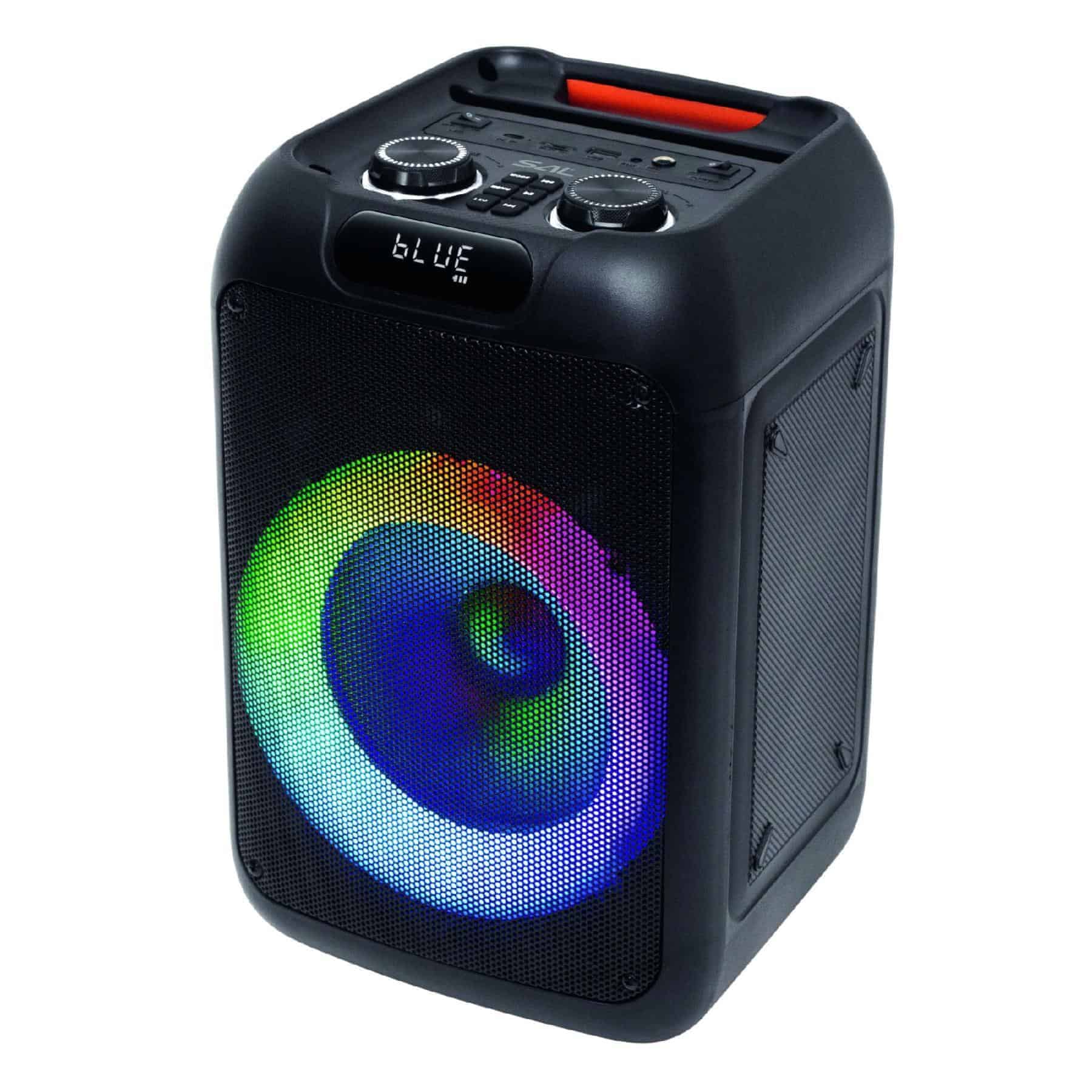 Boxa pentru petreceri SAL PAR200_01, vedere laterala din unghi