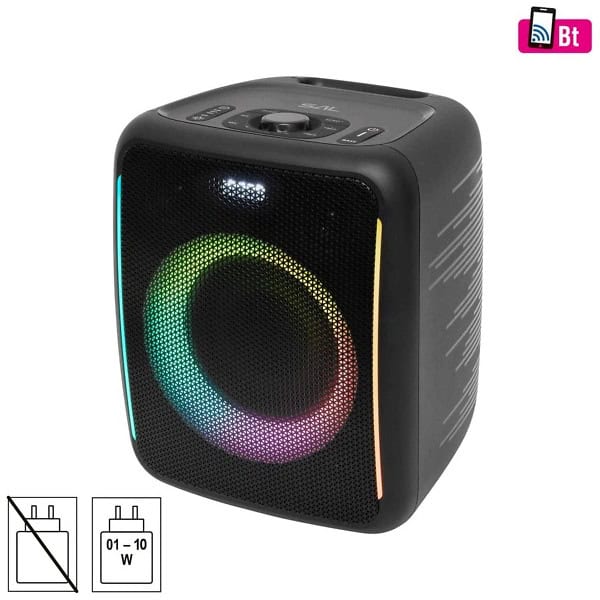 Boxa portabila SAL BoomBox BTCUBE, IPX4 rezistenta la apa