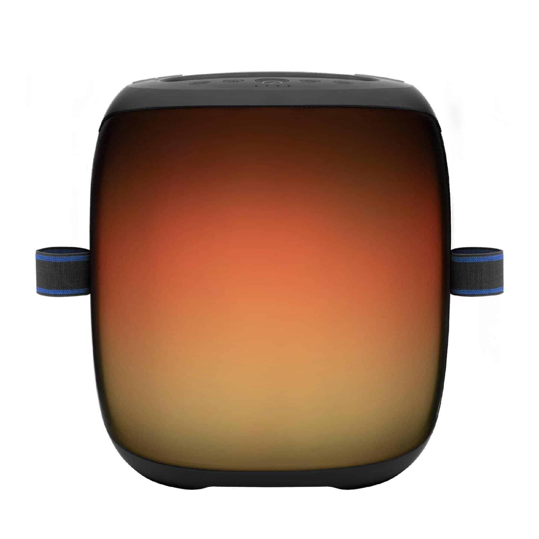 Boxa prtabila cu 2 microfoane SAL BoomBox PARCUBE_02, vedere led