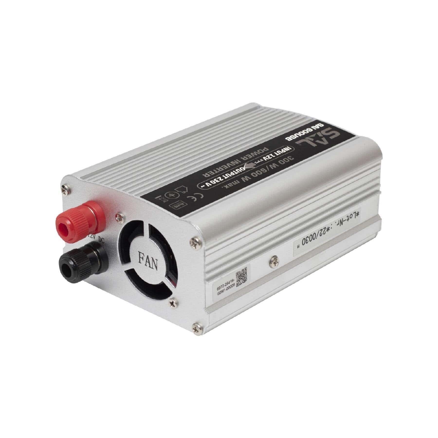 Invertor tensiune 300W cu USB SAL SAI 600USB_01