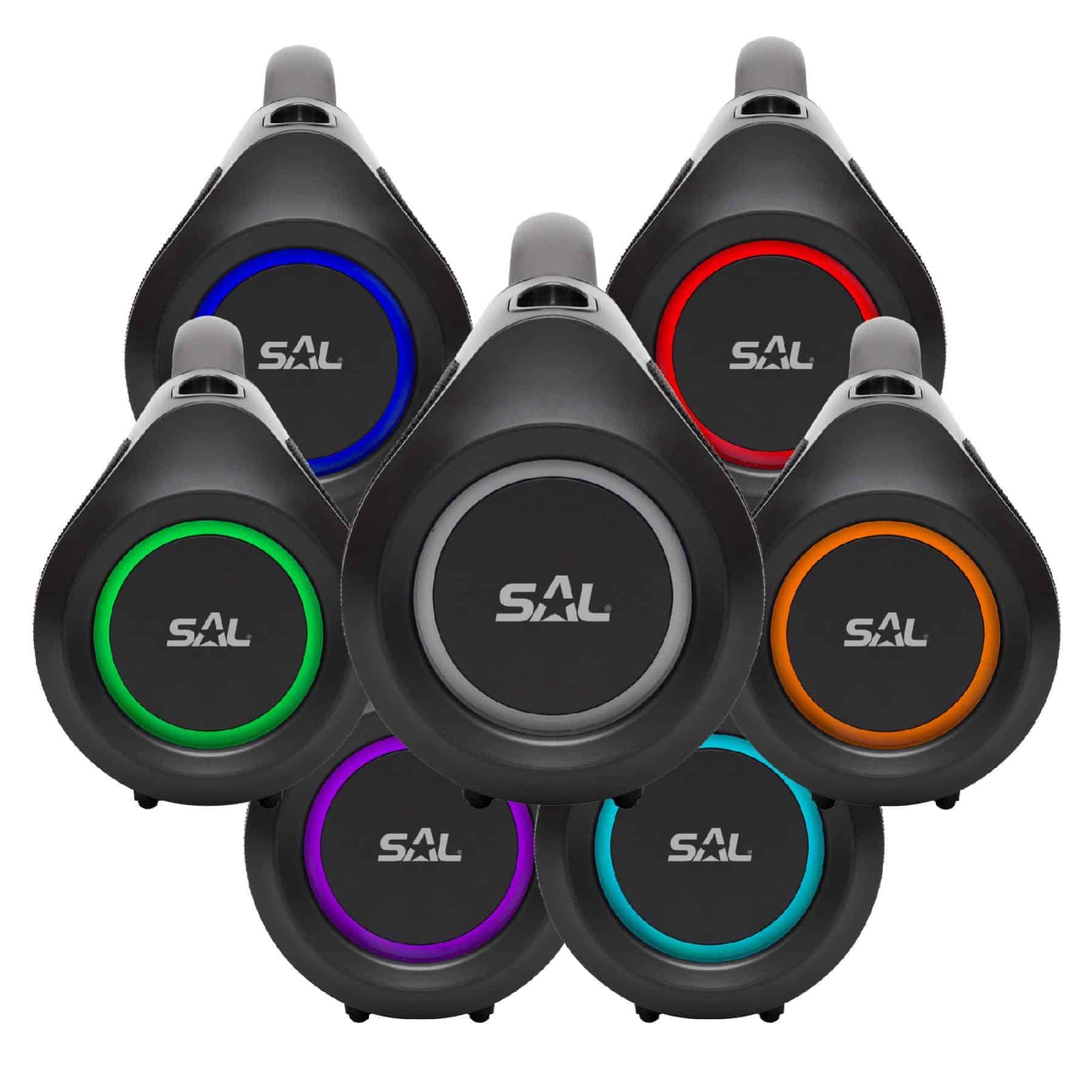 SAL BoomBox BT 7000 - Boxa portabila rezistenta la apa_02, vedere laterala