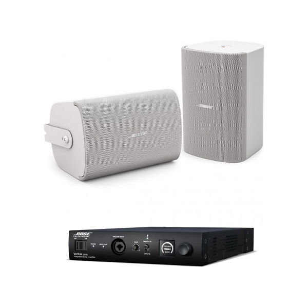 Set boxe exterior Bose FS4SE + amplificator Veritas 250BL, Bluetooth