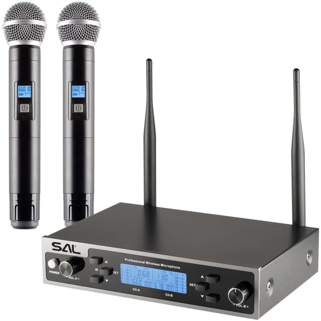 Set microfoane fara fir SAL MVN610